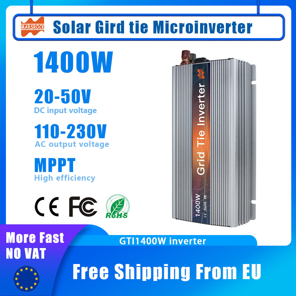 Micro Inverter 1400W Solar Grid Tie - Inverter Mikro MPPT Tenaga Surya 1400W