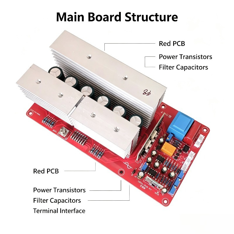 12 Tabung, Inverter Gelombang  - Pure Sine Wave Inverter Board 24V 48V ulasan dan harga