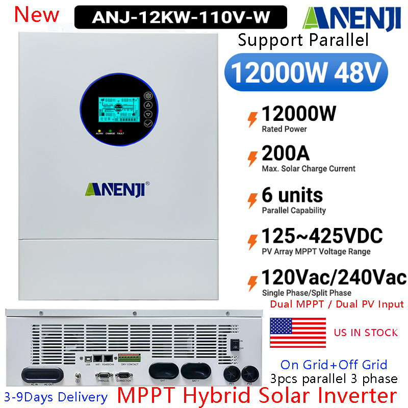 Inverter Hybrid Tenaga Surya A - Off Grid Solar Inverter 48V 6000W ulasan dan harga