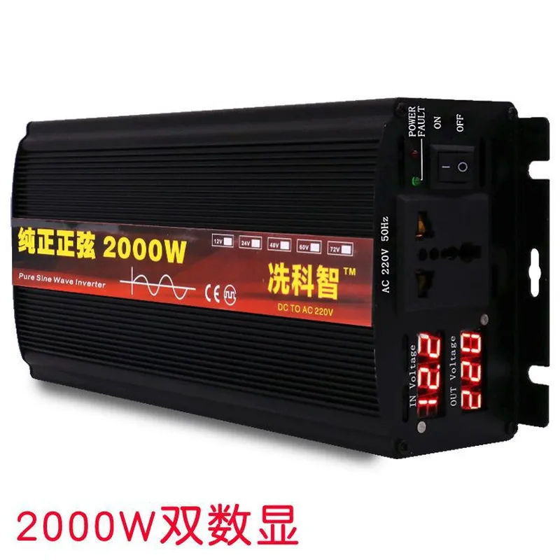 Inverter Konverter Gelombang S - Pure Sine Wave Inverter 5000W 48V 220V ulasan dan harga