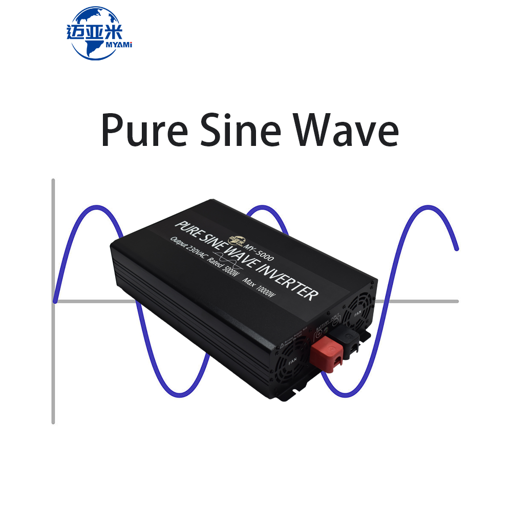 MYAMi Inverter gelombang sinus - Pure Sine Wave Inverter 5000W 48V 220V ulasan dan harga